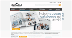 Desktop Screenshot of durable.fr