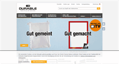 Desktop Screenshot of durable.de